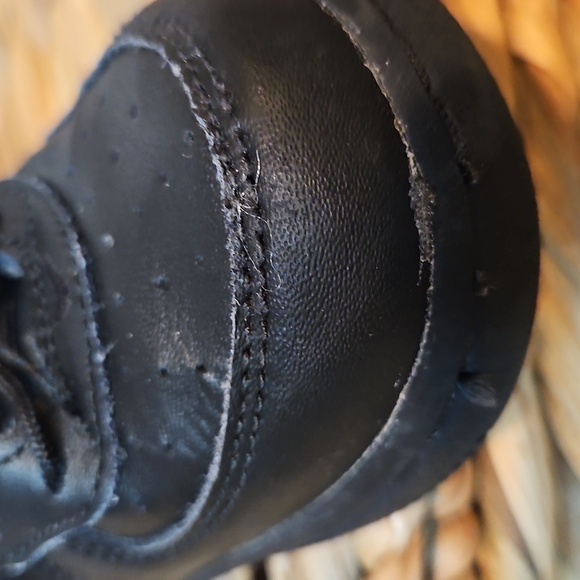 Nike Air Force 1 Kids Black Sneakers Tennis Shoes Sz. 7c - Picture 9 of 11